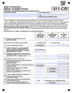 Form 511-CR | Opportunity Scholarship Fund